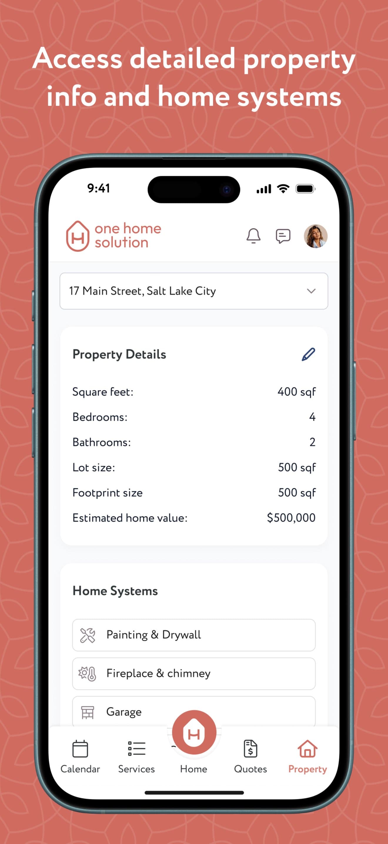 One Home Solution client app - quotes